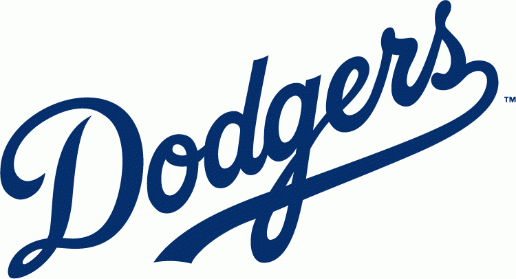 Los Angeles Dodgers 2012-Pres Wordmark Logo iron on transfers for T-shirts